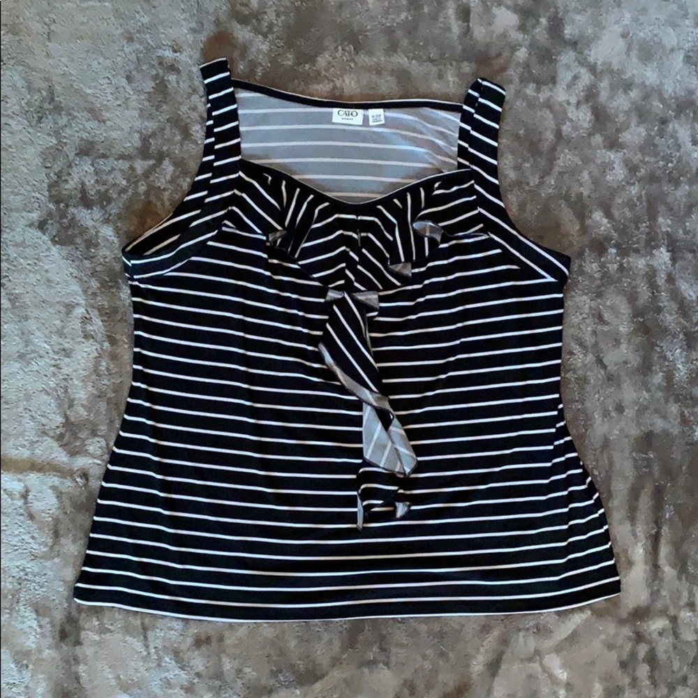 Striped tank top